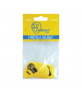 D'Andrea Pick 351 Medium Yellow Delrex 12pk