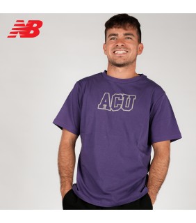 ACU Mens Purple T-Shirt Varsity