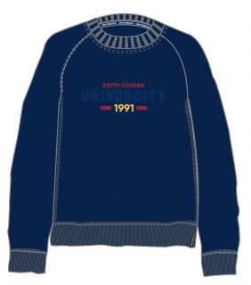 ECU New Balance Mens Navy Sweatshirt 1991