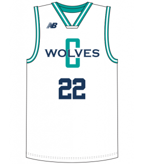 Basketball Singlet White - NB DRY