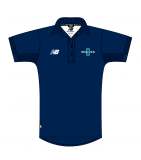 Male Coaches Essentials Navy Polo