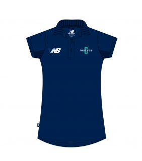 Female Coaches Essentials Navy Polo