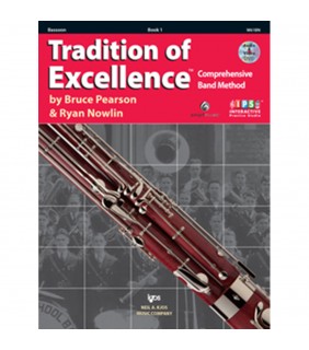 Kjos Tradition Of Excellence Book 1 Bassoon