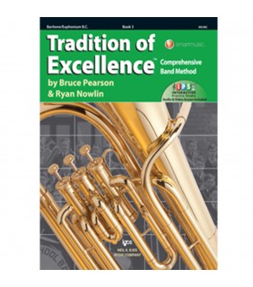 Kjos Tradition Of Excellence Book 3 Bariton/Euphonium B.C.