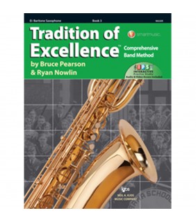 Kjos Tradition Of Excellence Book 3 Eb Baritone Saxophone
