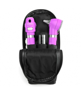 Welch Allyn Diagnostic Set LED Pocket Otoscope/Ophthalmoscope - Plum