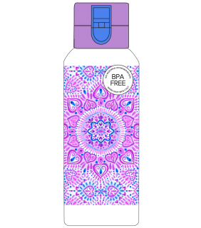 Spencil Big Water Bottle - 650ml - Sweet Hearts