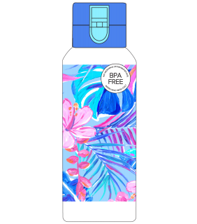 Spencil Big Water Bottle - 650ml - Tropicana