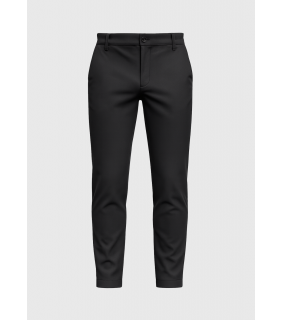 Biz Collection Mens Lawson Stretch Chino Black 
