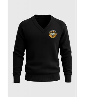 Jumper Knit Logo Black