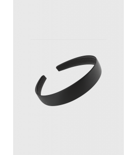 Pritti Basics Hairband Wide Alice Satin Black