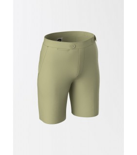 Shorts Khaki Formal Tab Waist