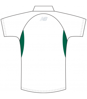 Staff Polo White Mens 