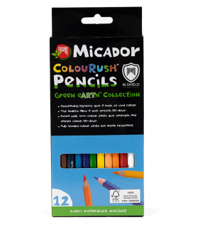 Coloured Pencils 12s Colourfun Rush Micador