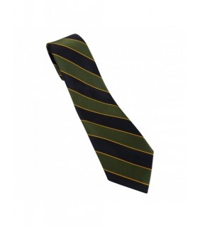 Tie JS & MS Olive & Gold