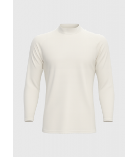 White Long Sleeve Rashie Rowing 