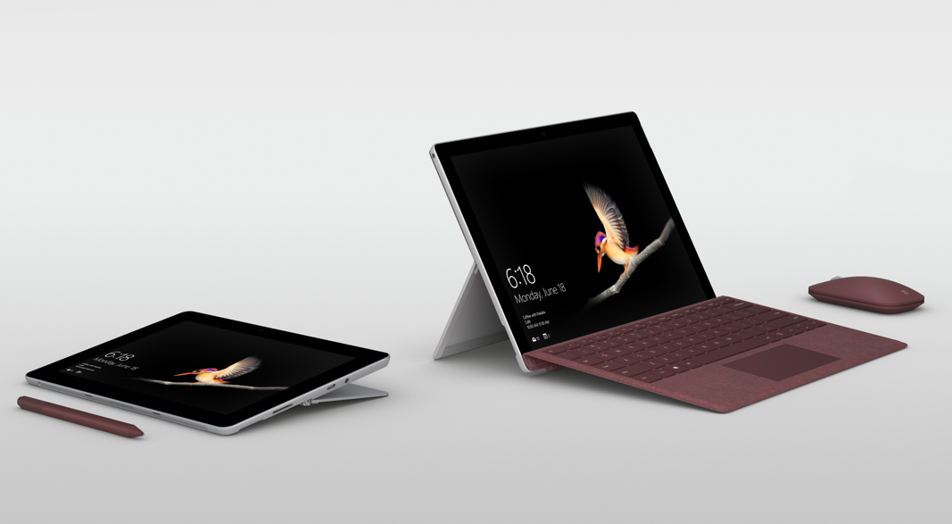 Microsoft Surface Go 2 Pentium 8GB 128GB + Keyboard - Platinum 