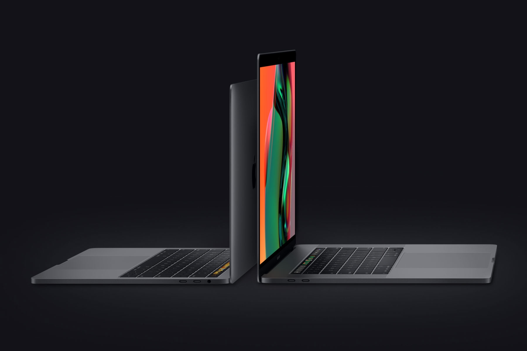 MacBook Pro side by side
