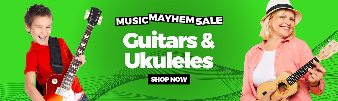 Guitars and ukuleles