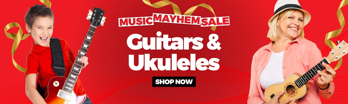 Guitars and ukuleles